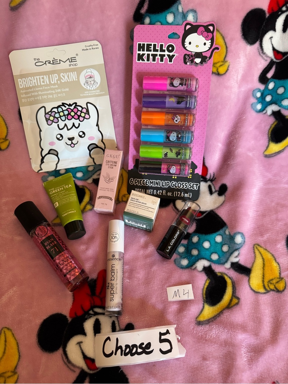 Choose 5 Items Hello Kitty 6 The Crème Shop Perfume LA Colors M4